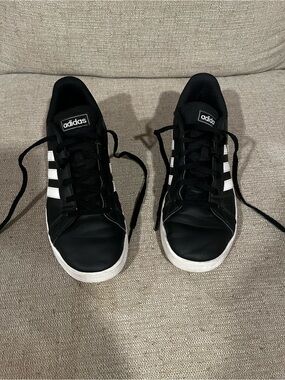 adidas Black & White Low-Top Sneakers
